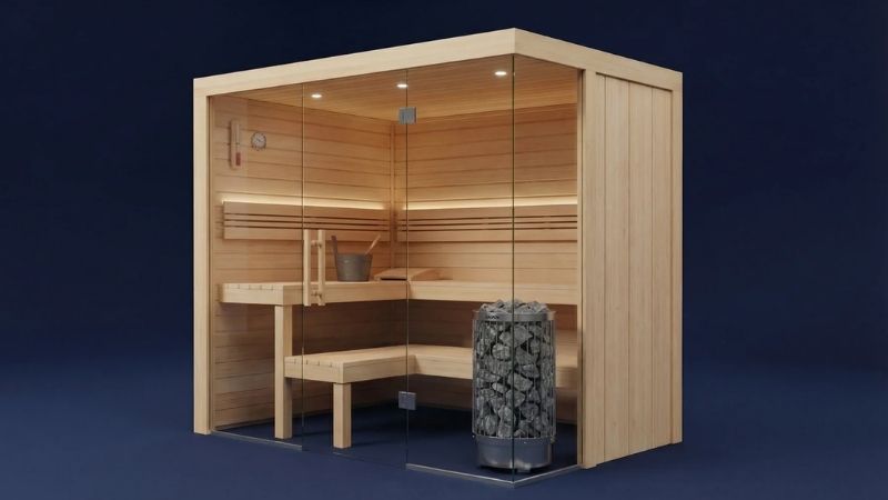 Finnische Sauna